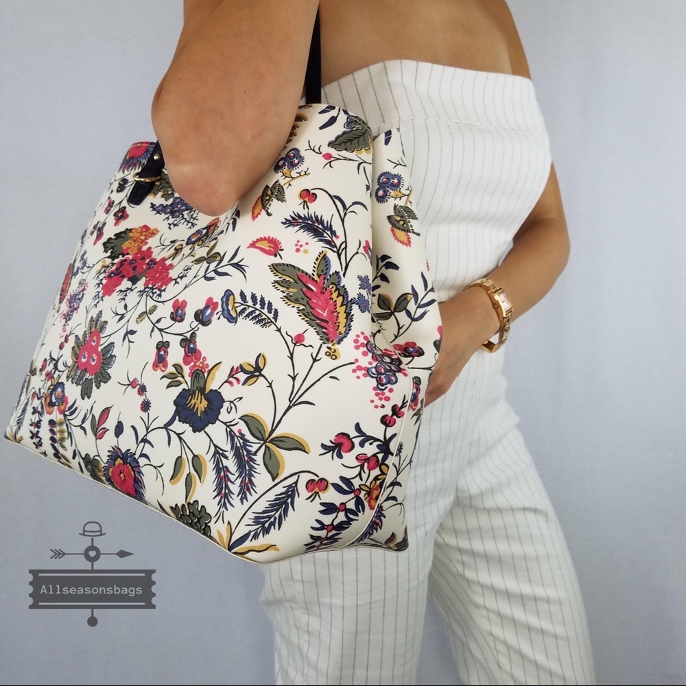 Tory Burch Kerrington Square Tote Gabriella floral - Picture 3 of 8